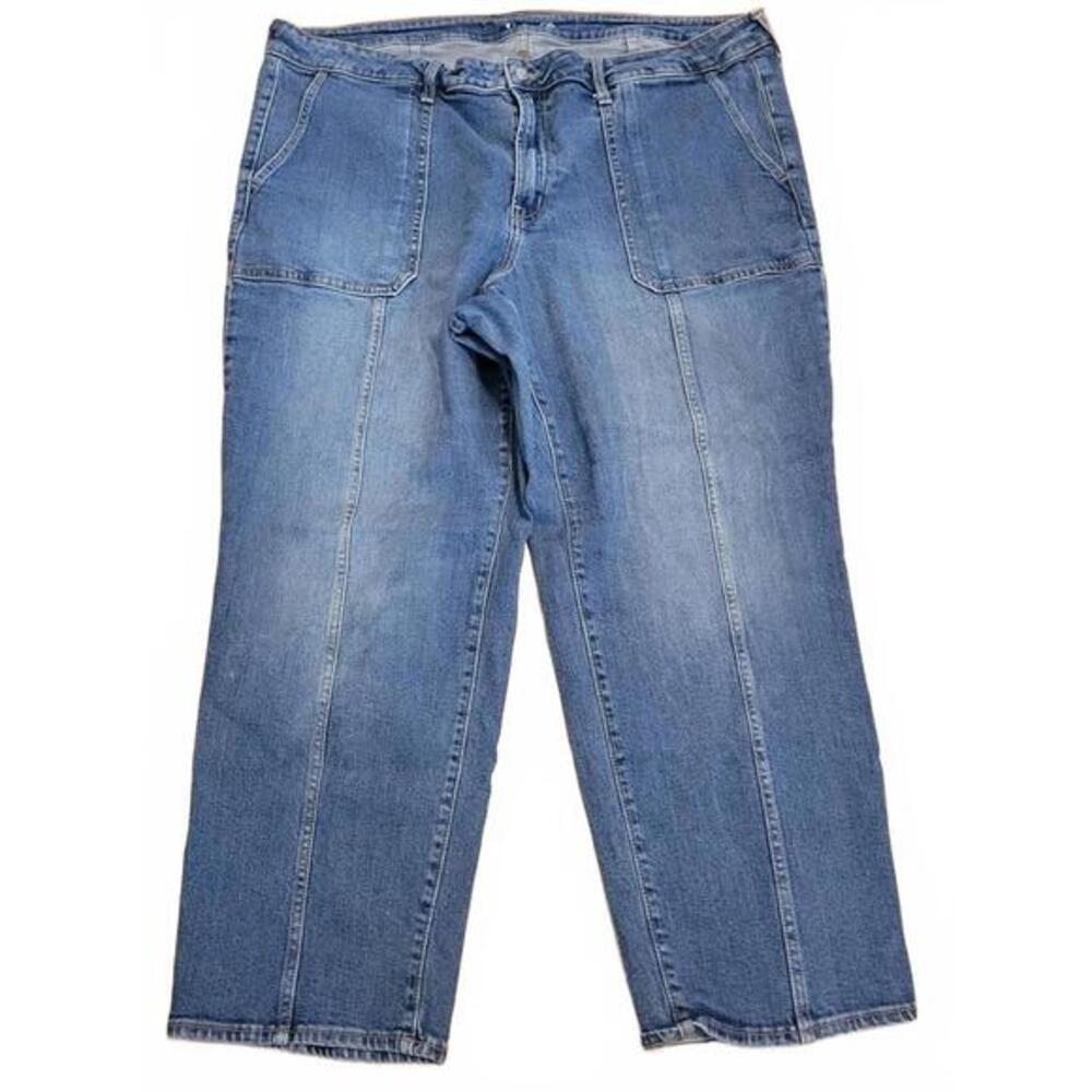 Old Navy Vintage‎ Medium Wash High Rise OG Loose Jeans Size 24